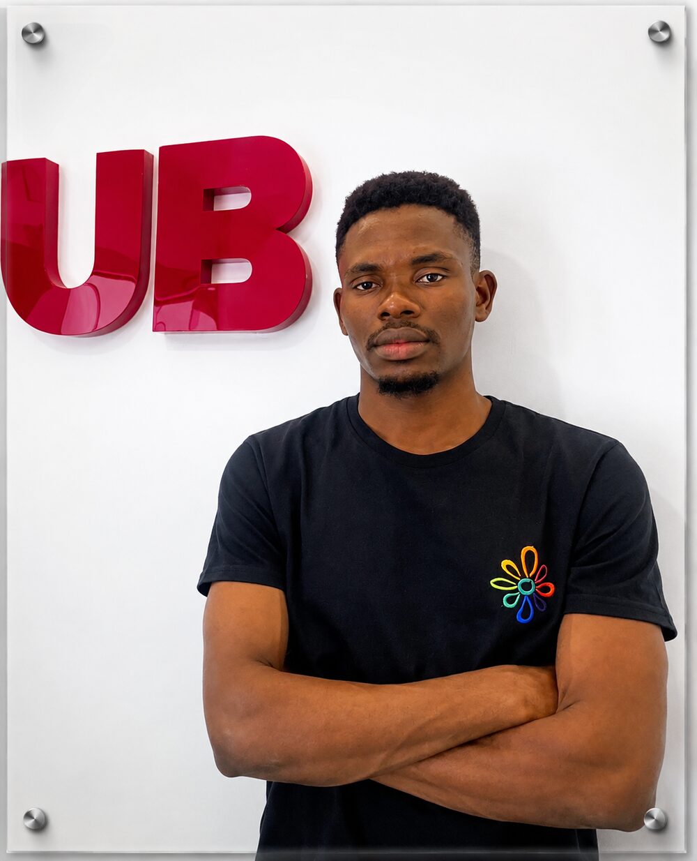 Chukwuemeka Noble Odoh at a tech hub